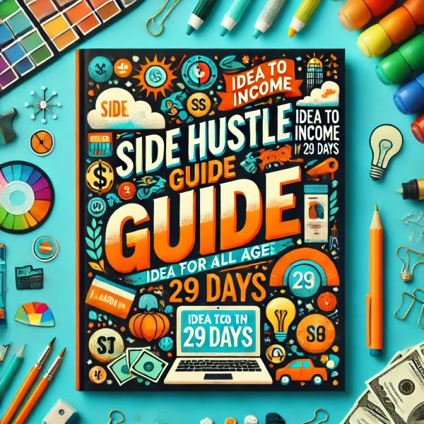 Side Hustle Guide for All Ages: idea to income in 29 days E-Book
